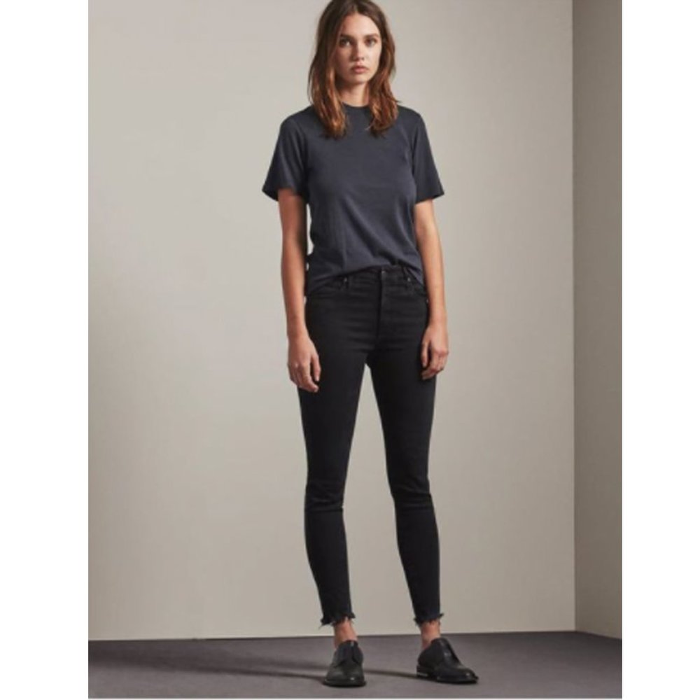 NWT AG Adriano Goldschmied Farrah High-Rise Skinny Ankle